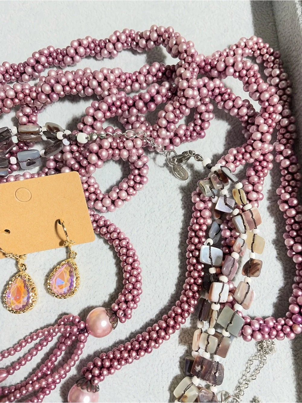 Fashion Jewelry purple pink